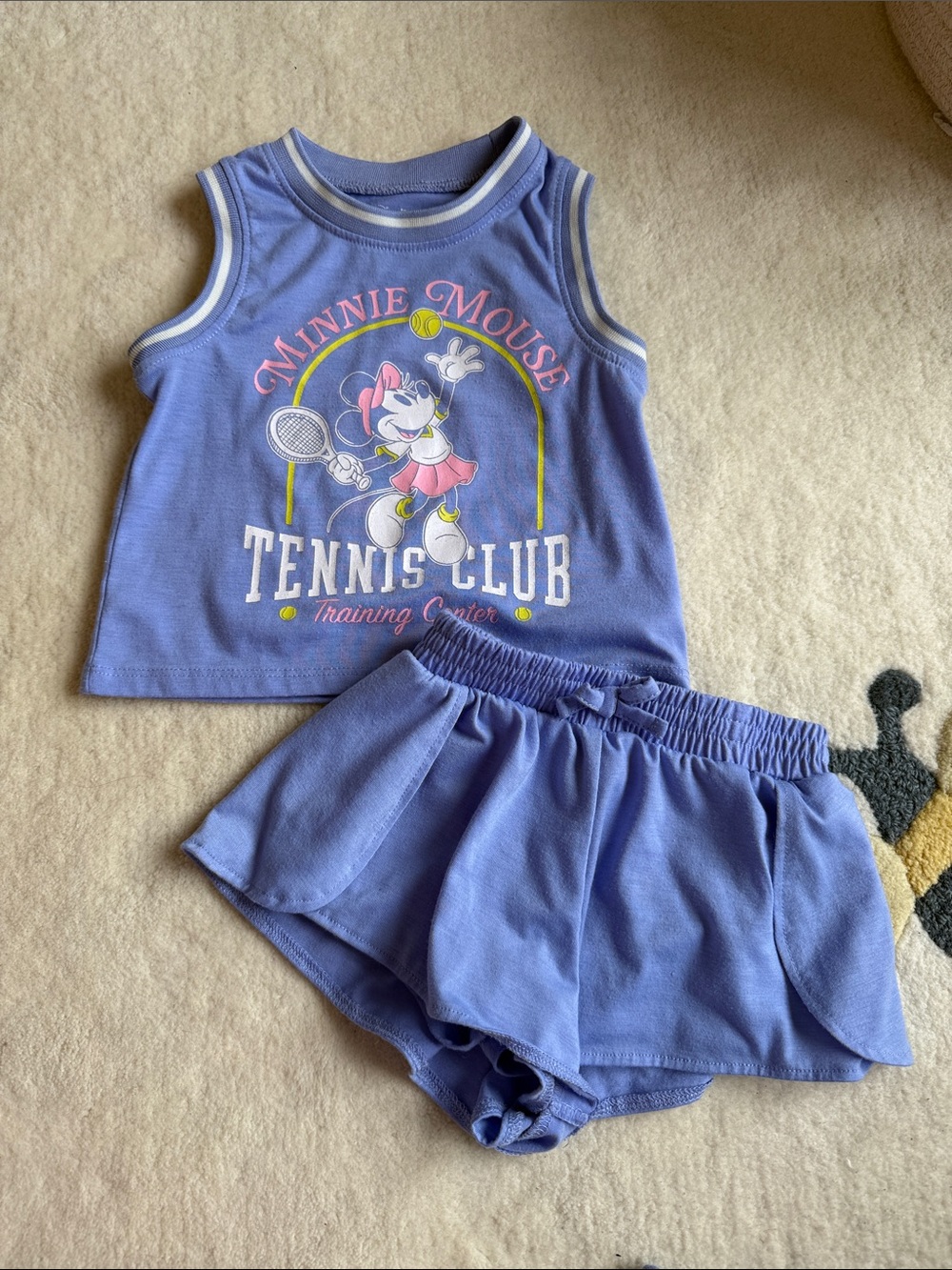 Disney Purple Minnie Mouse Tennis Club Two-Piece Costume